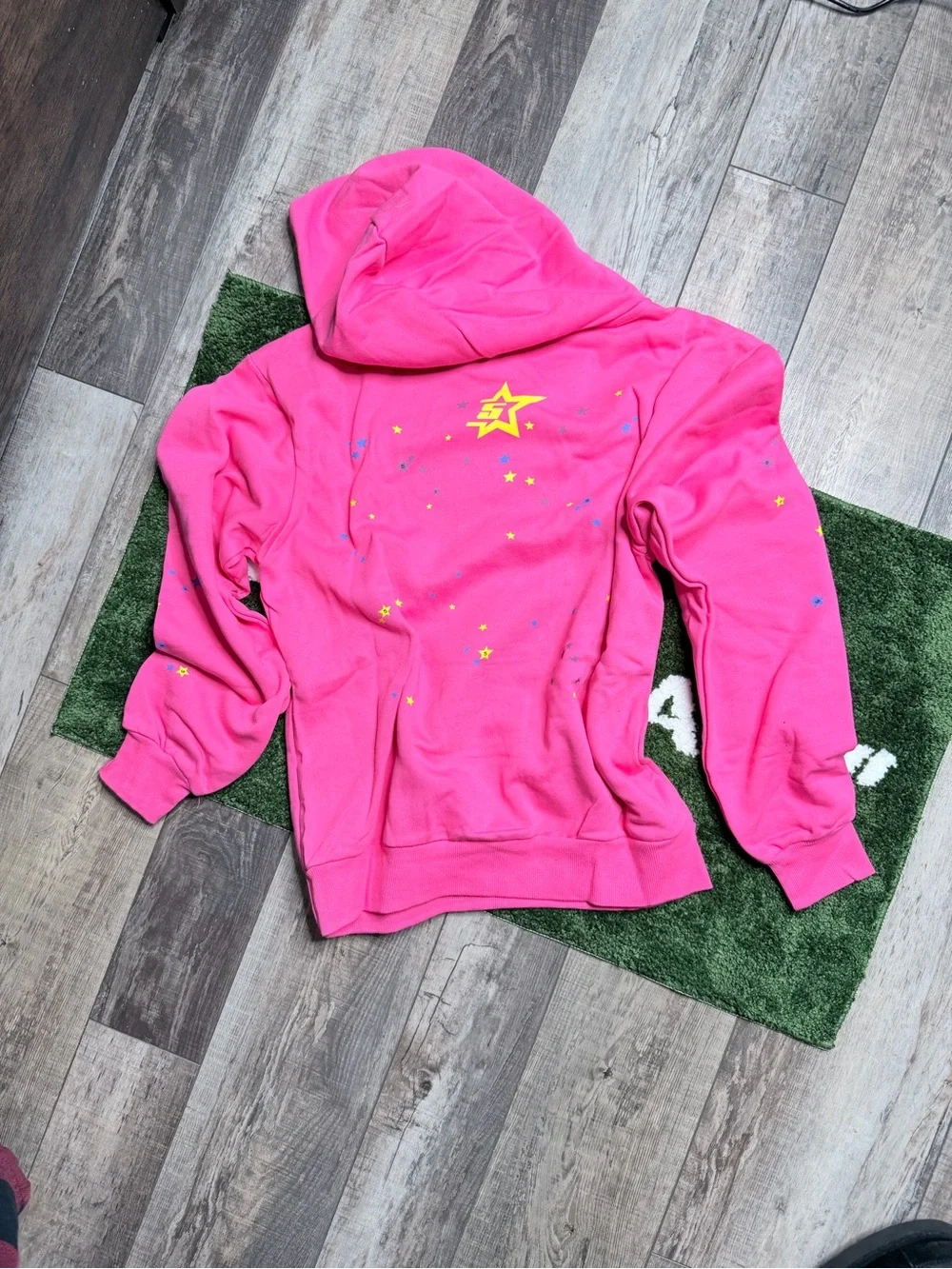 Pink Graphic Pullover Hoodie – Sp5der